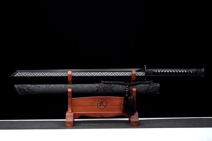 武具　刀装具　日本刀　模造刀 横刀 直刀 竜戦刃