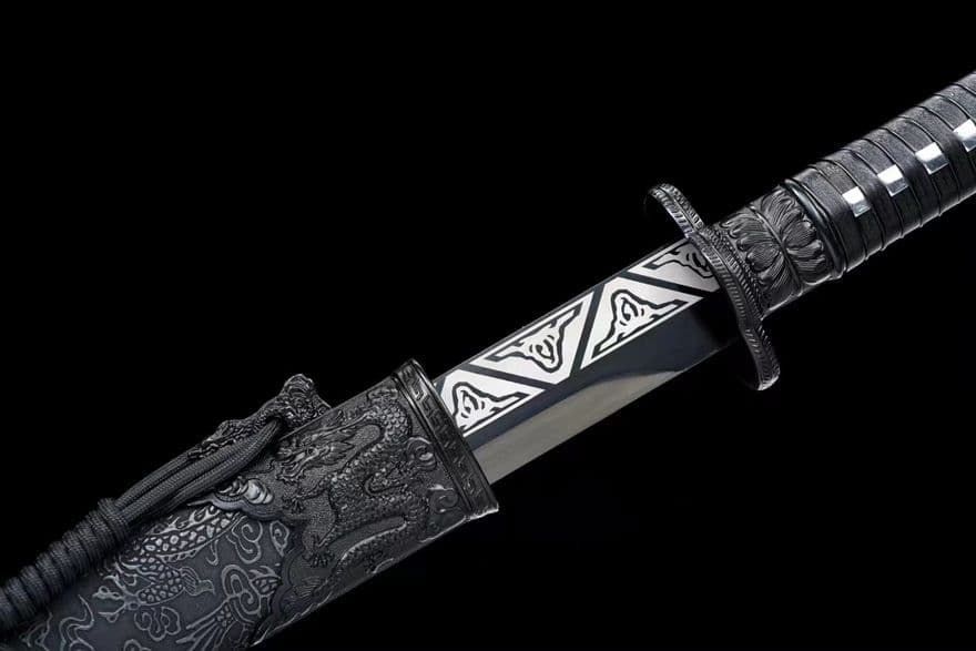 武具　刀装具　日本刀　模造刀 横刀 直刀 竜戦刃