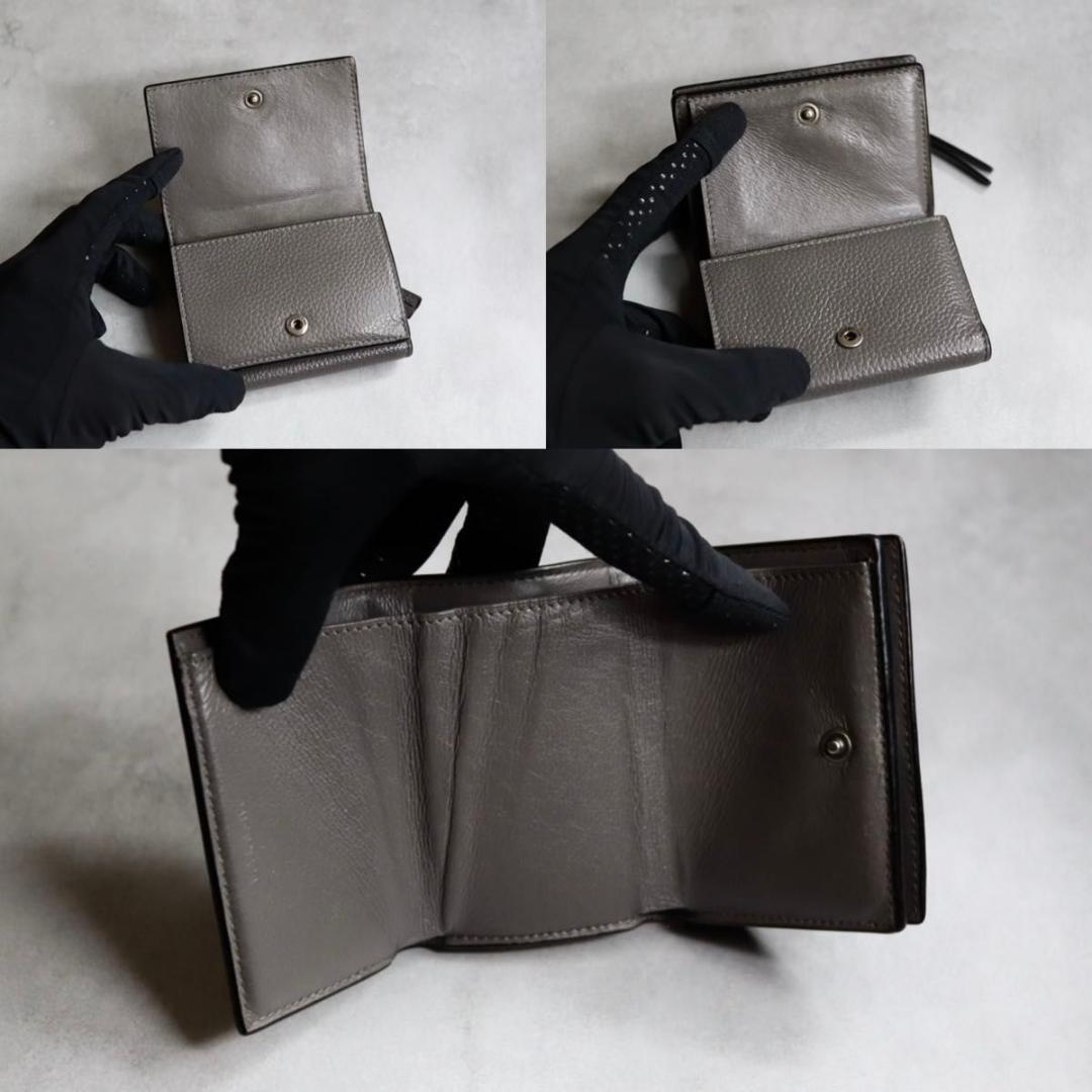 BALENCIAGA バレンシアガ / ネオクラシックミニウォレット グレー