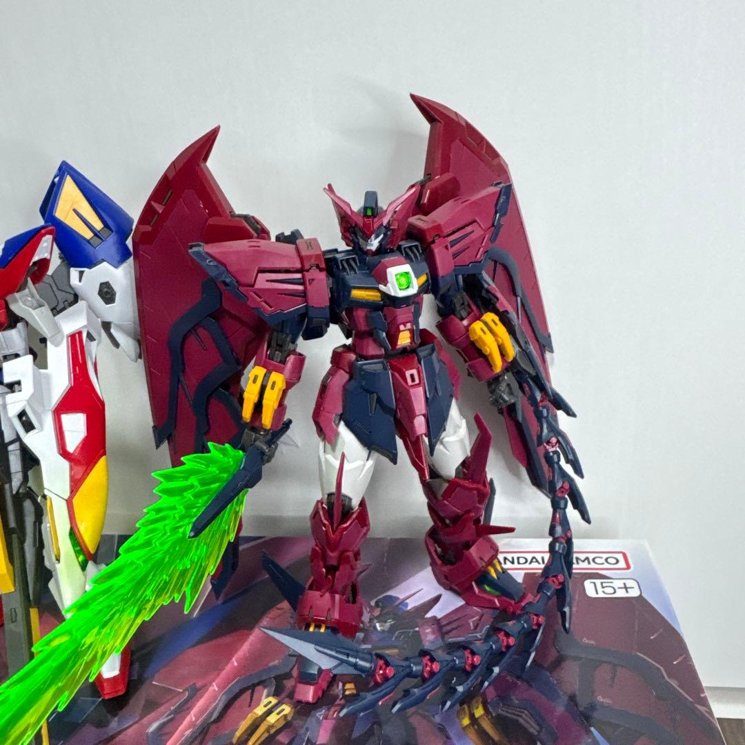 RGウイングガンダムゼロ＆RGガンダムエピオン完成品