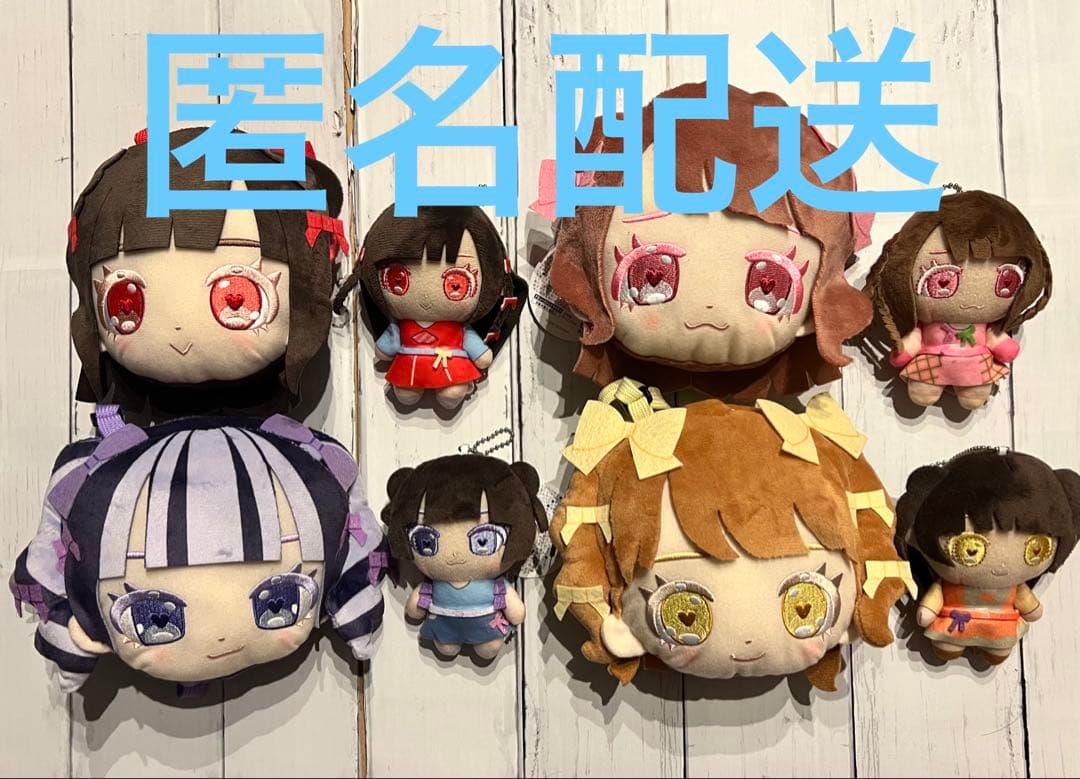 きゅるりんってしてみて　ボイスマスコット　お顔ポーチ　フルコンプセット　②