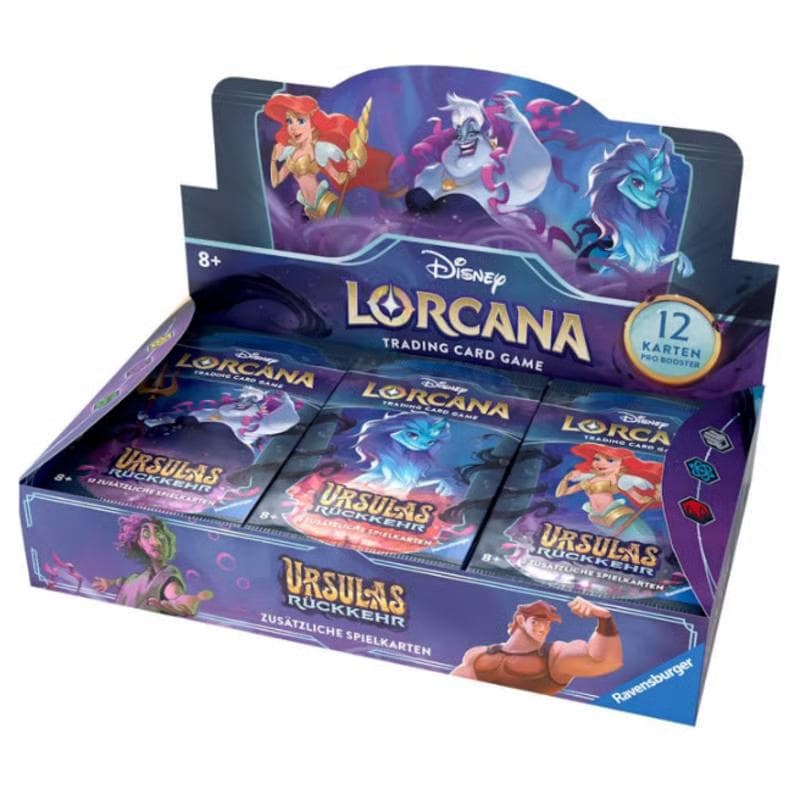 Disney アースラの逆襲 トレーディングカードゲーム 12パック入り　輸入品