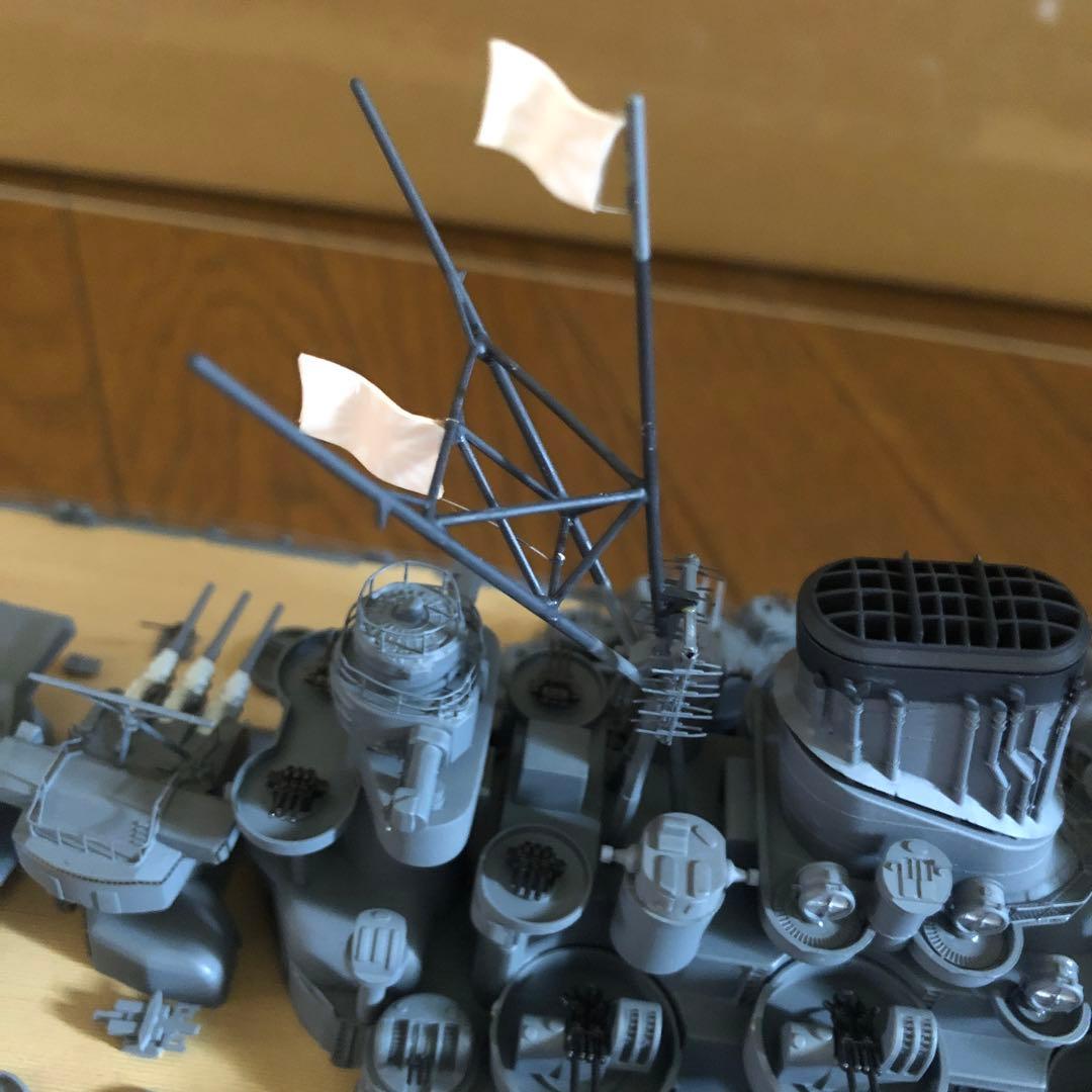 戦艦大和・1/350•完成モデル•インテリア・アンティーク・レトロ
