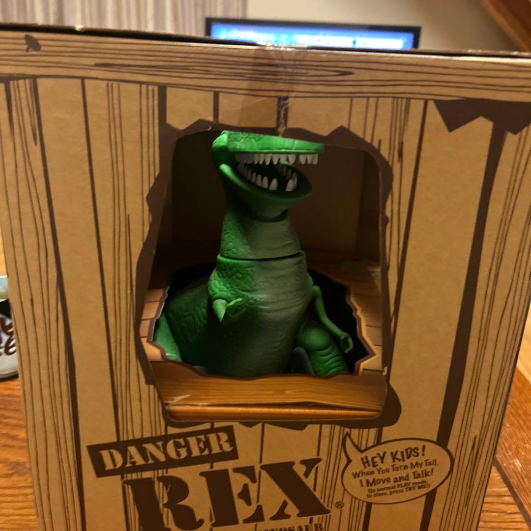 ★未使用 ディズニー ピクサー レックス 等身大 トーキングフィギュア