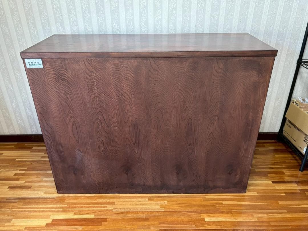 美品　岩谷堂箪笥　欅　4段チェスト　鍵付き