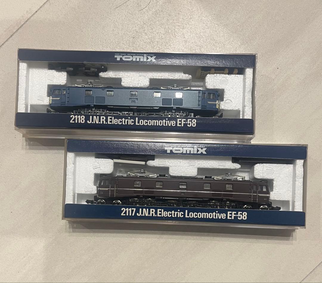 TOMIX EF-58 電気機関車 2台セット