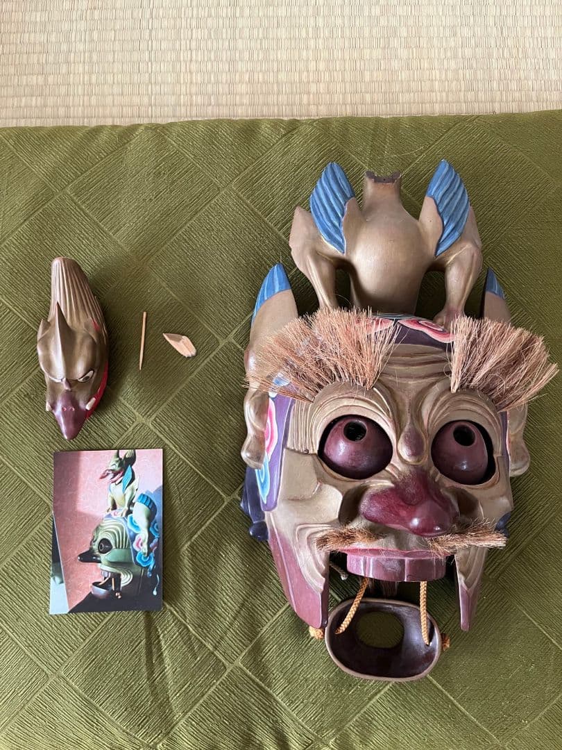 能面　如久作