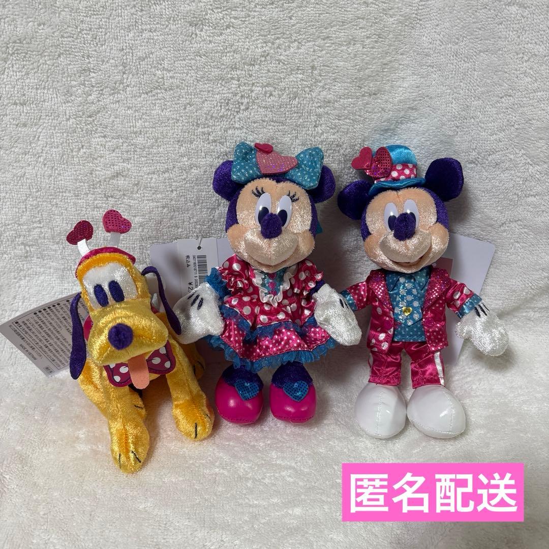ディズニー　ミニー　パルパルーザ　ファンダーランド　ぬいぐるみバッジ