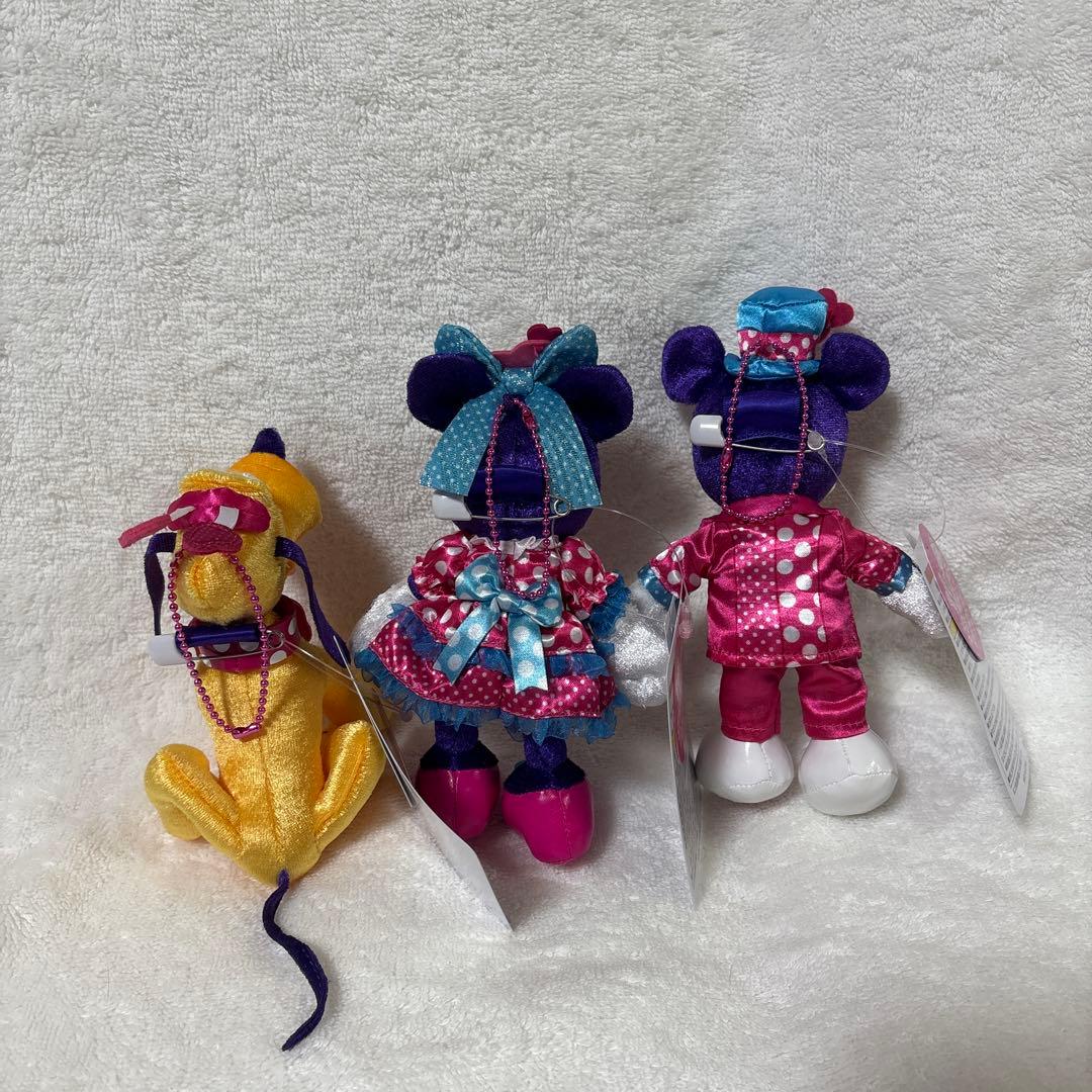 ディズニー　ミニー　パルパルーザ　ファンダーランド　ぬいぐるみバッジ