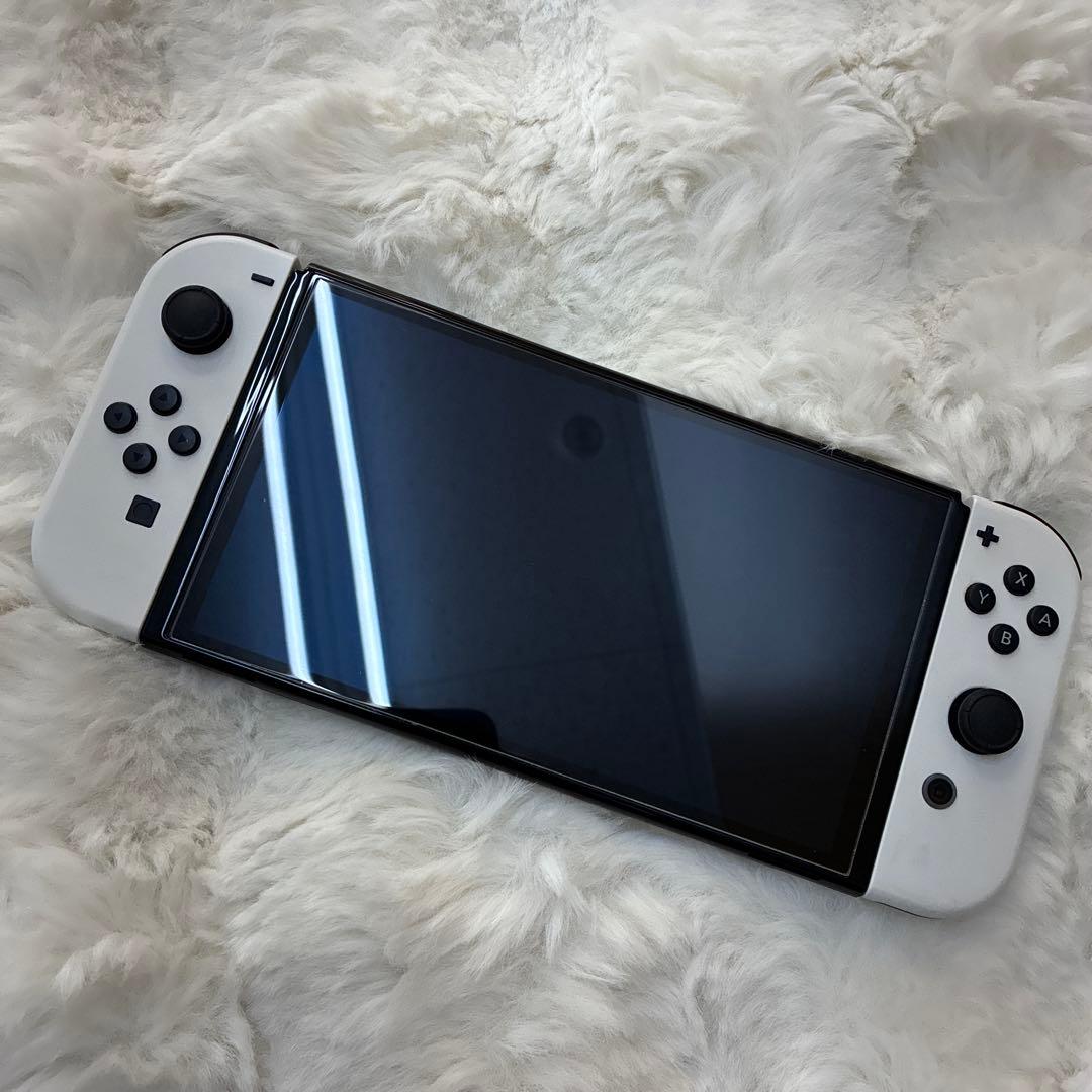 【動作確認済み】Nintendo Switch ホワイト 本体 充電器付き