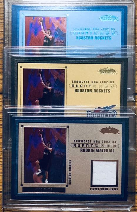 ヤオ・ミン（ようめい）Yao Ming（姚明）3枚セット