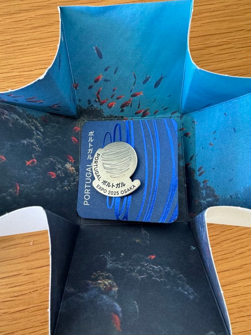 【スタッフ限定・非売品】ポルトガル館 スタッフバッジ｜大阪・関西万博2025
