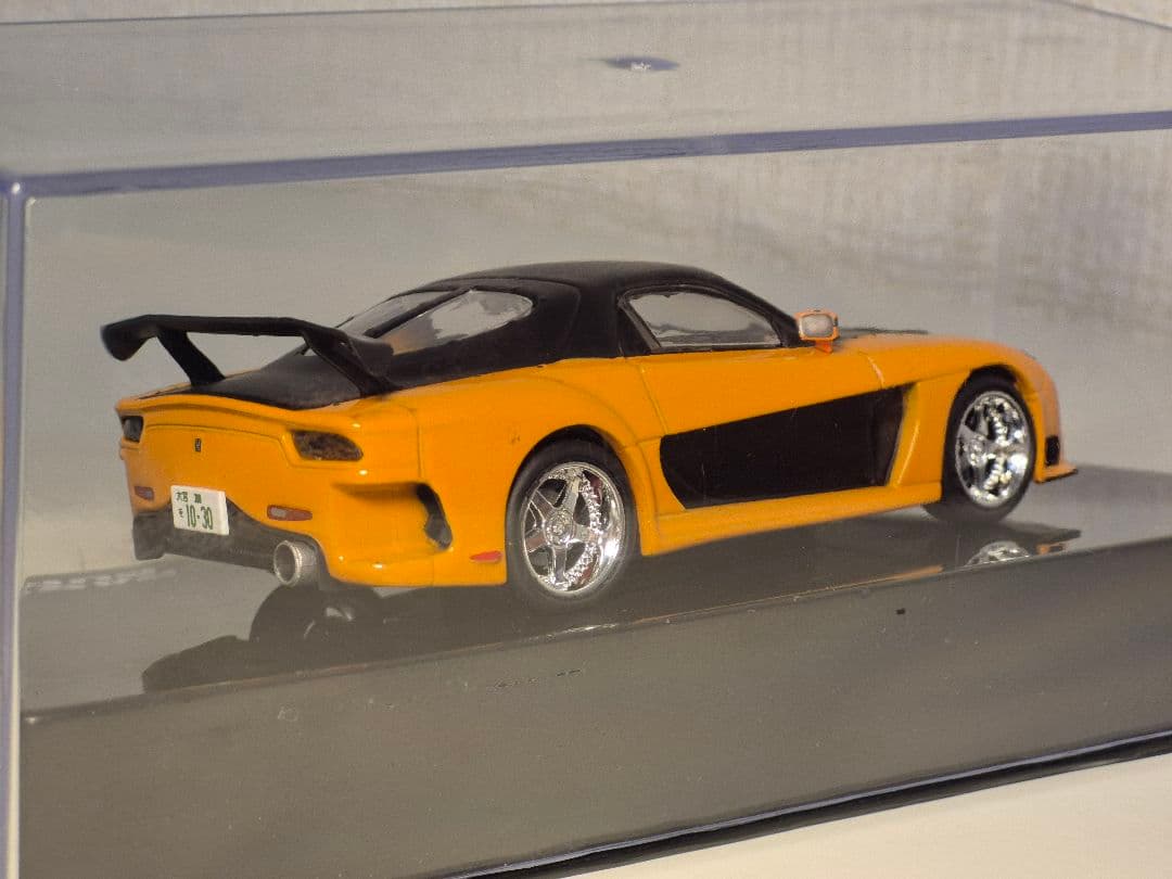 1/43　ワイルドスピード カーコレクション　RX-7／ランエボ