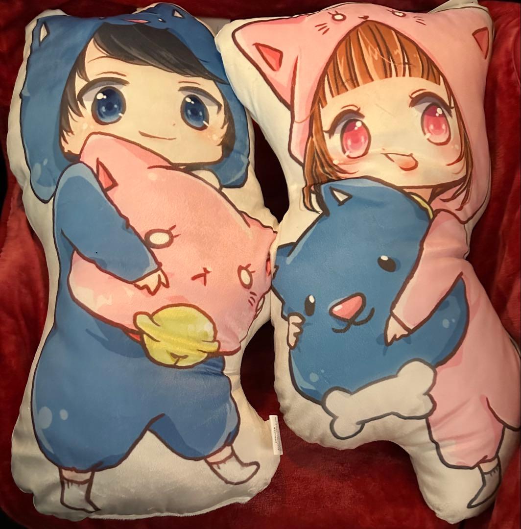 ［ラスト1］ちろぴの　ダイカットクッションセット　12/20発送可能