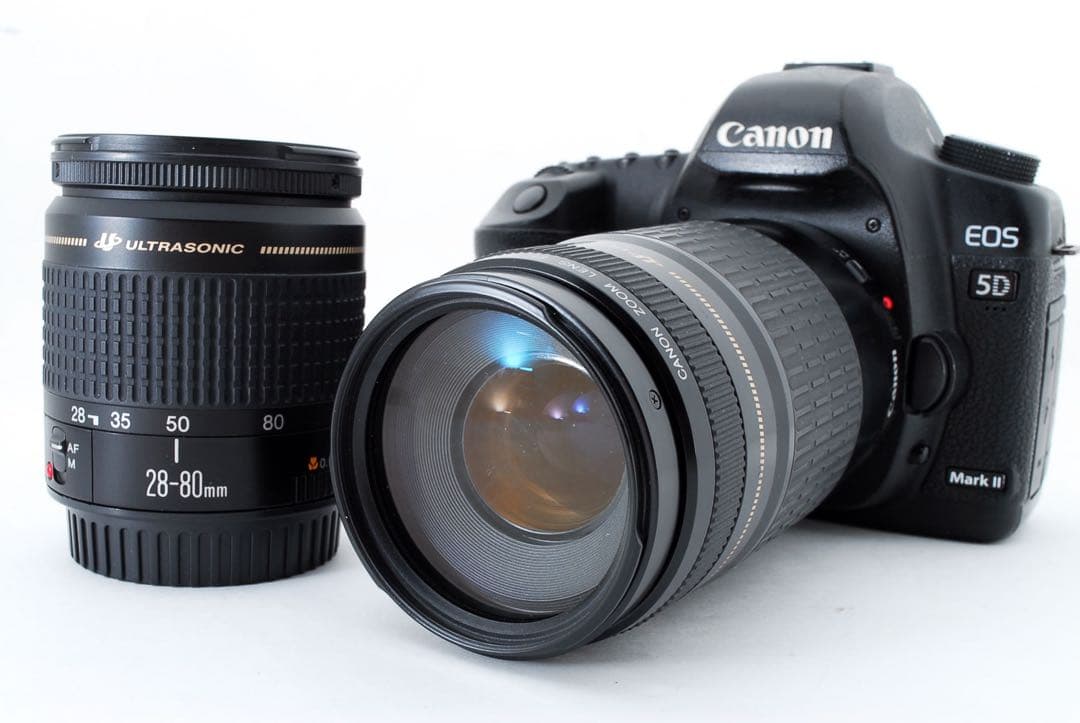 キャノン Canon EOS 5D mark II標準&望遠ダブルレンズセット