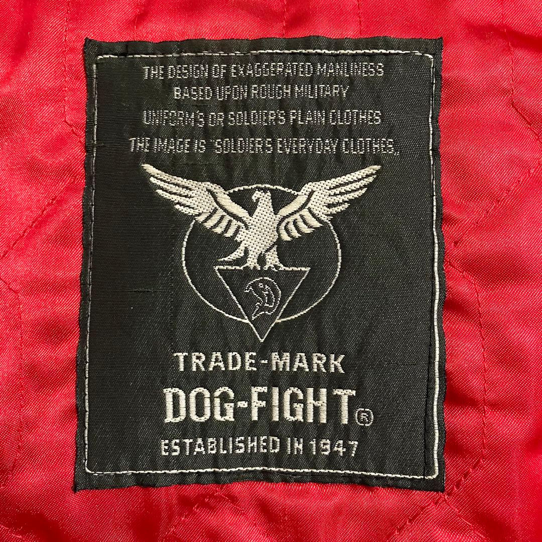 90's DOG FIGHT シングルライダースジャケット ヴィンテージ加工