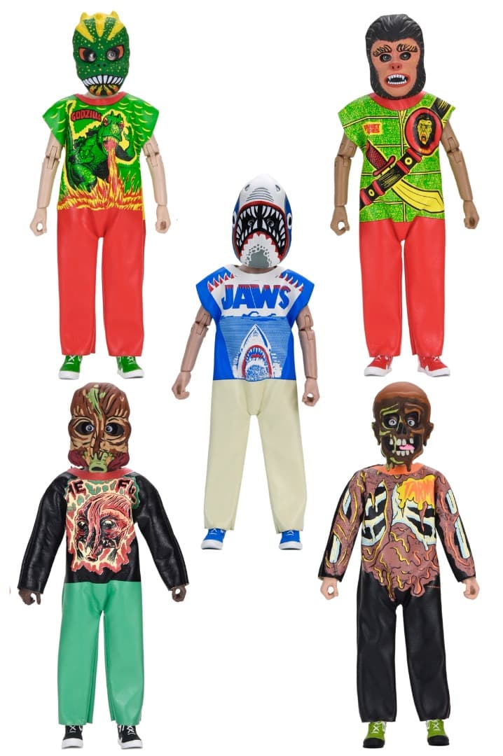 ベンクーパー ハロウィンキッズ ゴジラ ジョーズ エイプ ザ・フライ他 ソフビ