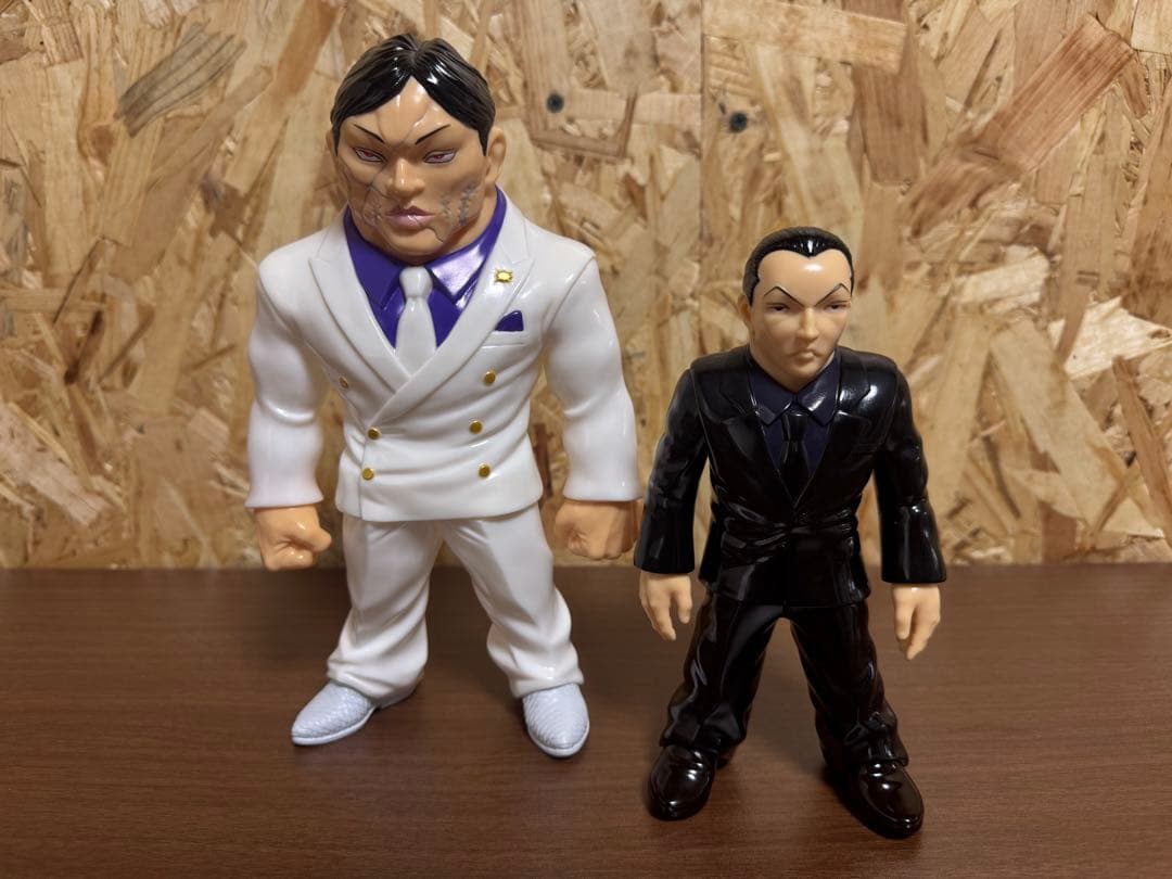 刃牙 ソフビ 花山薫 代貸し木崎 レッドシャーク 激レア