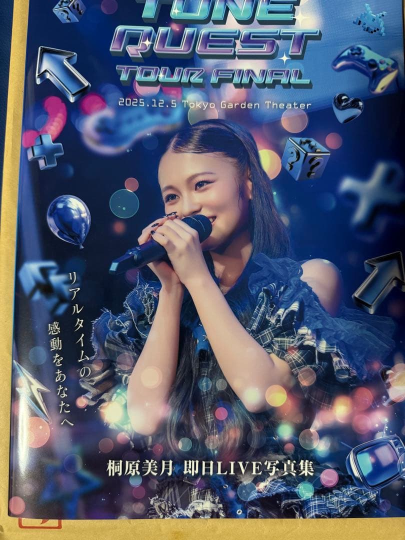 CANDYTUNE100冊限定ナンバリング付き 桐原美月 即日LIVE写真集