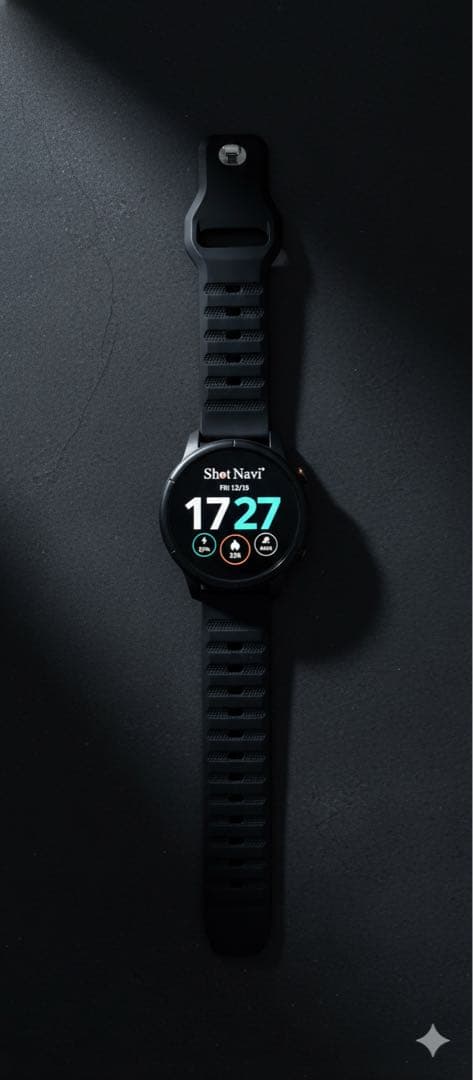 Shot Navi VELLIX V14ブラックGPSゴルフウォッチ 最新