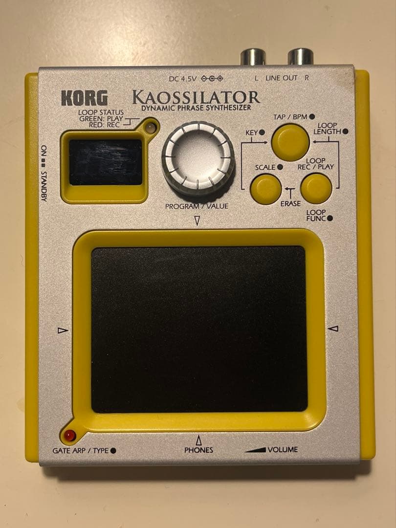 KORG KAOSSILATOR 動作確認済