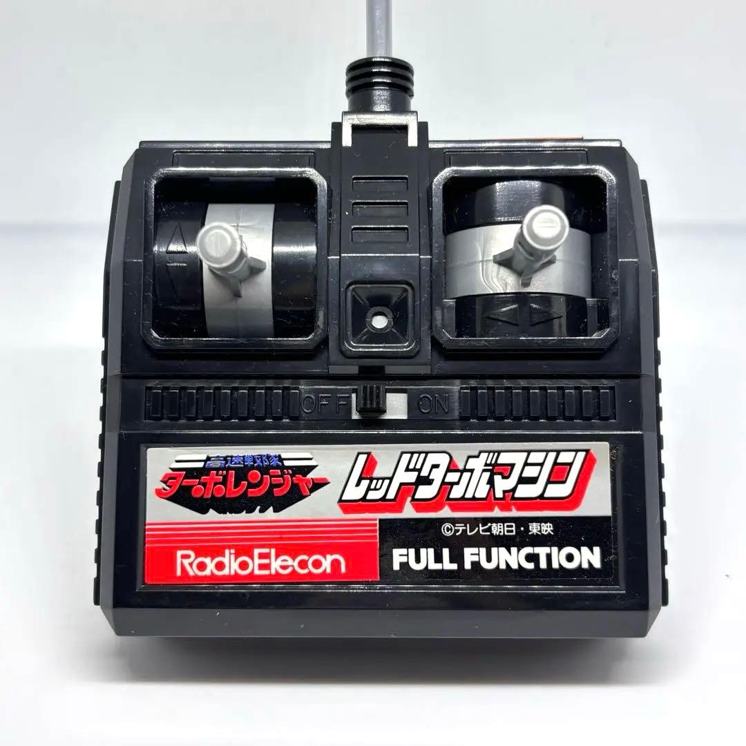 高速戦隊ターボレンジャー レッドターボマシン ラジコン ポピー 1989年当時物