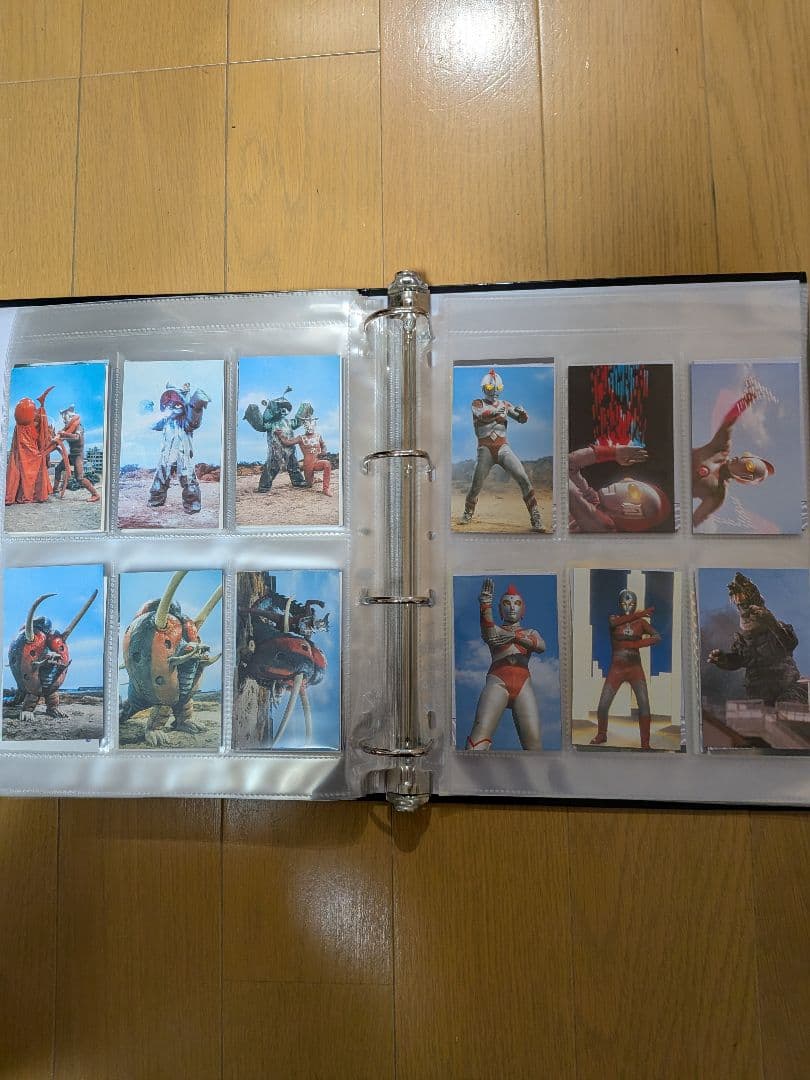 ウルトラマンA〜グレート　カード全361枚　バインダー＆ファイル付