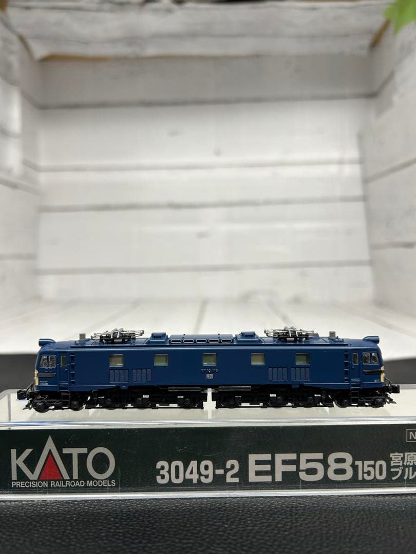 KATO 3049-2 EF58 150 宮原機関区 ブルー Nゲージ
