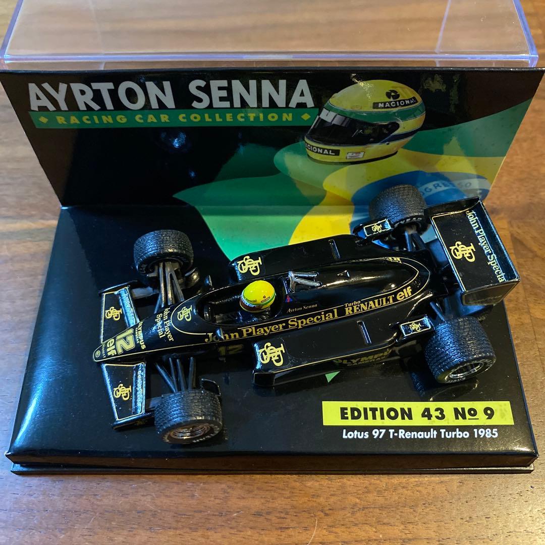 アイルトン・セナ 1985年 ロータス 97T ／ F1 ミニチャンプス