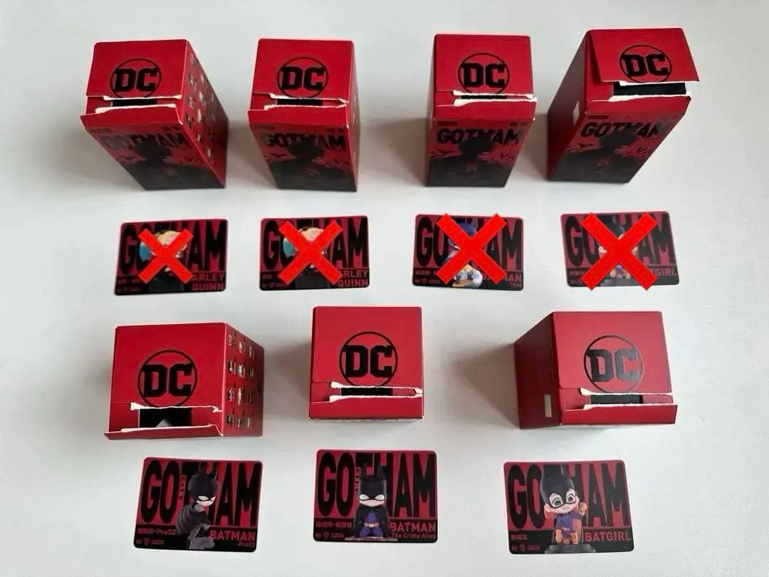 POPMART DC GOTHAM CITY シリーズ 7体セット