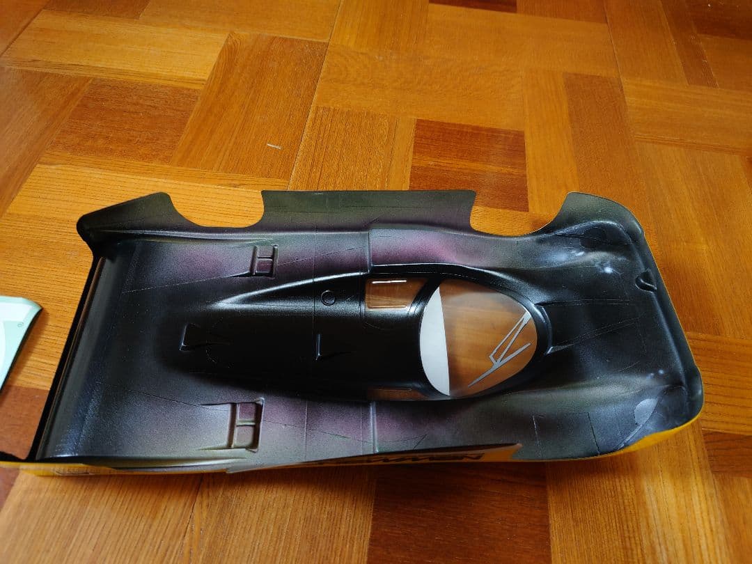 タミヤ 1/12RC ニューマン ポルシェ956 スペアボディ塗装済み【難あり】