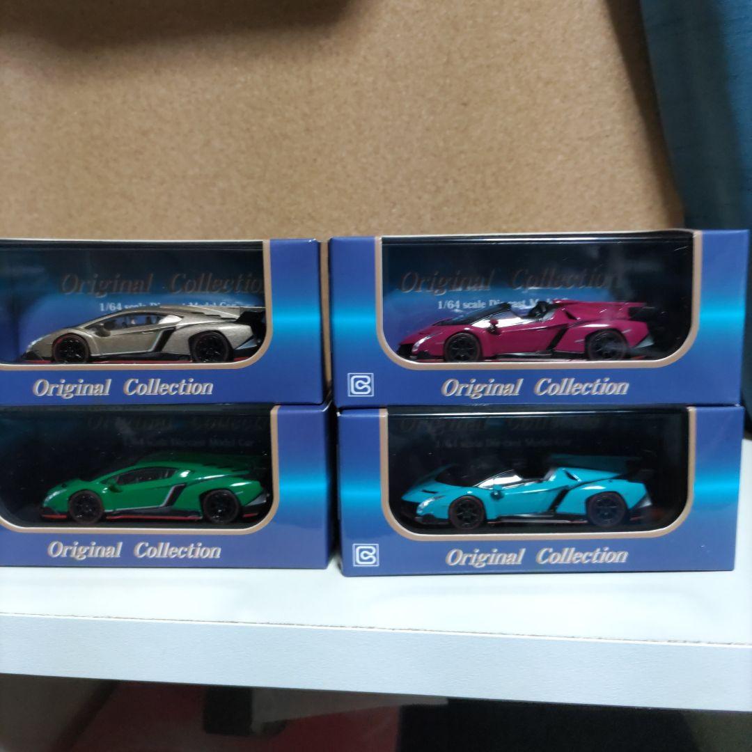 京商ブンカオリジナルカラーランボルギーニ第二弾４台