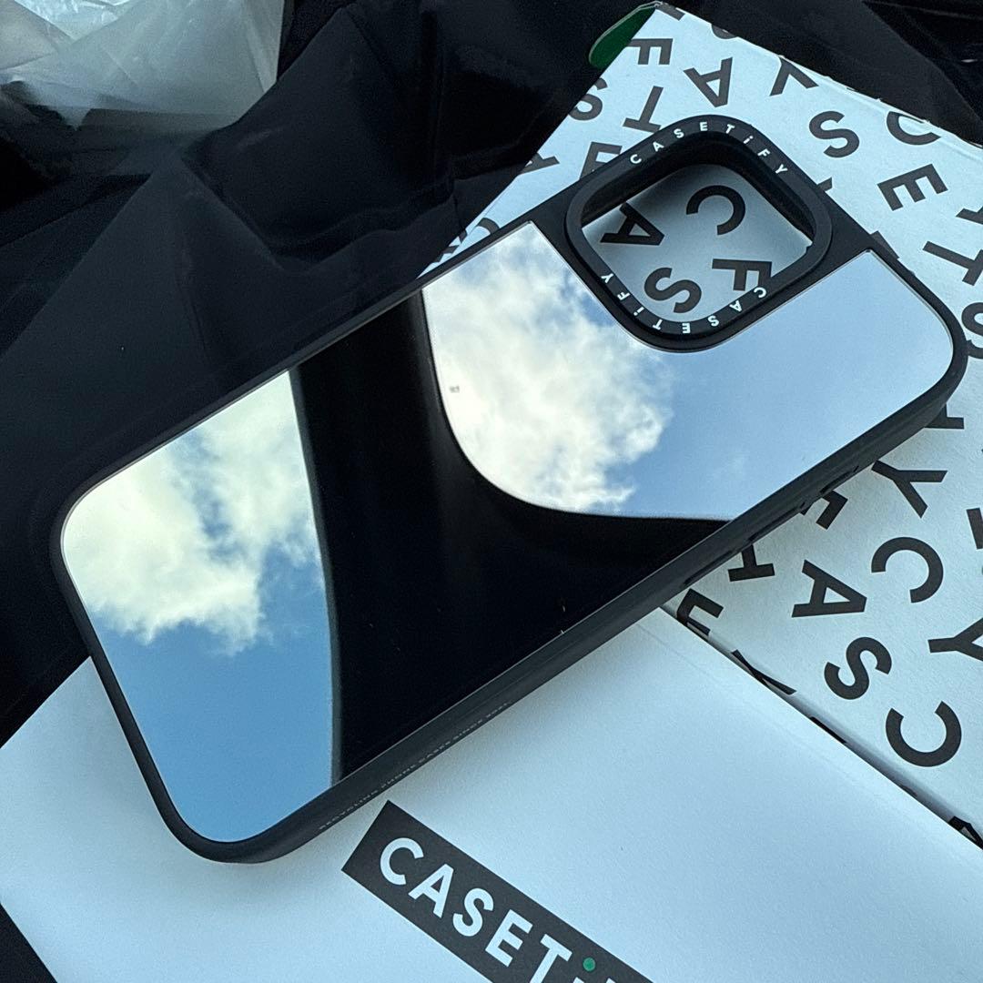 CASETiFY ミラーケースiPhone16プロマックス マグネット対応