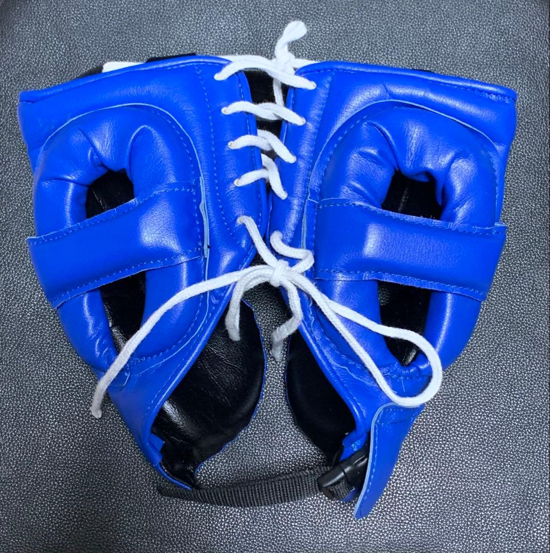 Winning ボクシング ヘッドギア 青 size M