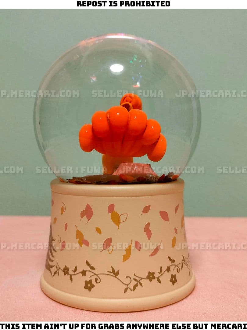 【未使用】ポケットモンスター ポケモン アローラ ロコン スノーグローブ