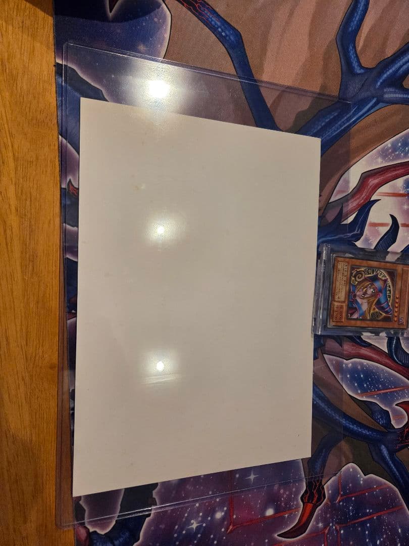 遊戯王 台紙付属　ブラック・マジシャン・ガール　字レア　G3-11　白封筒　希少