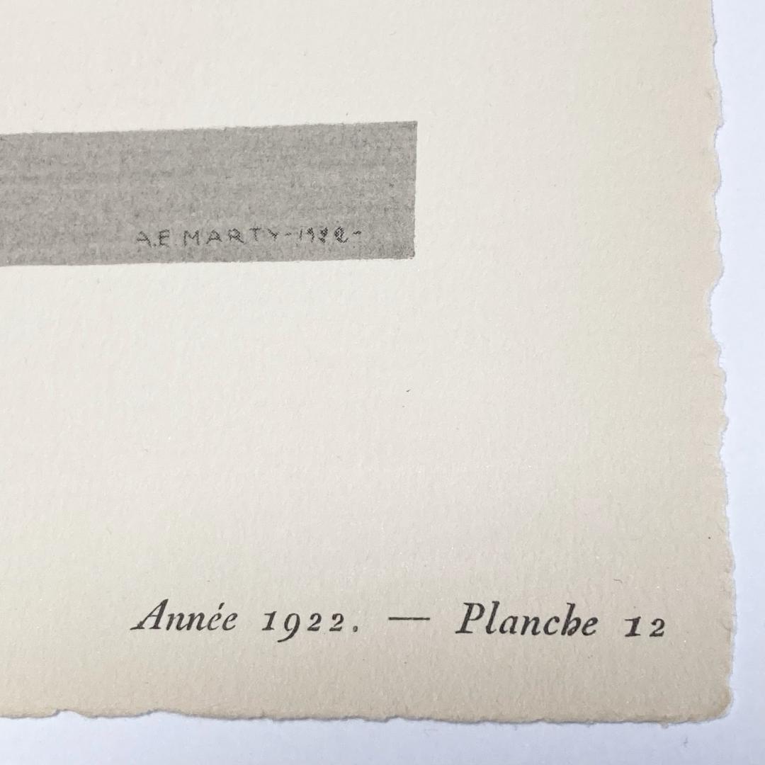 A.E.マルティ☆ファッションプレート☆EN PLEIN COEUR