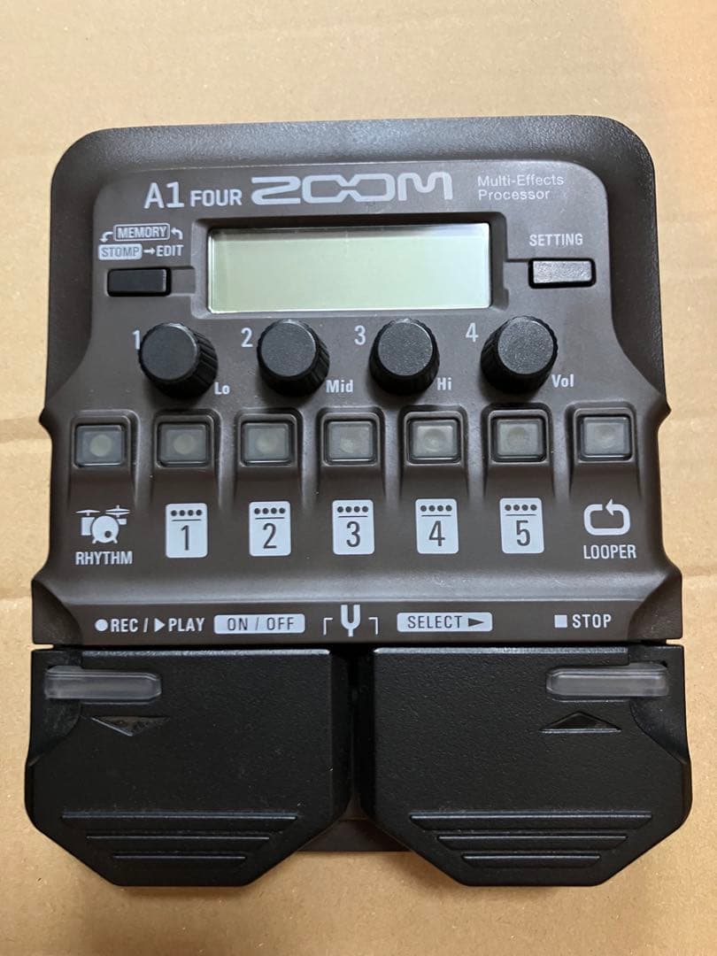 A1 FOUR ZOOMアコースティックギター,エレアコ用マルチエフェクター