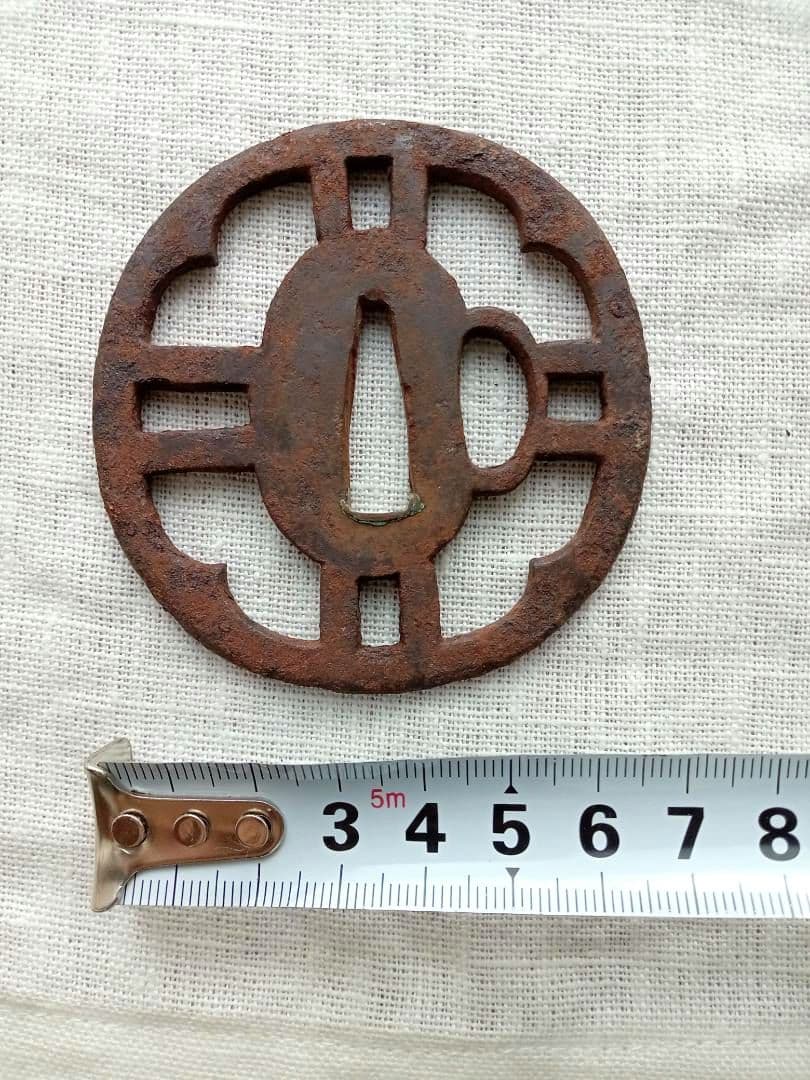 【刀・鍔】つば 馬柄／透かし／花柄／色々まとめて１０個 日本刀装具 武具 骨董