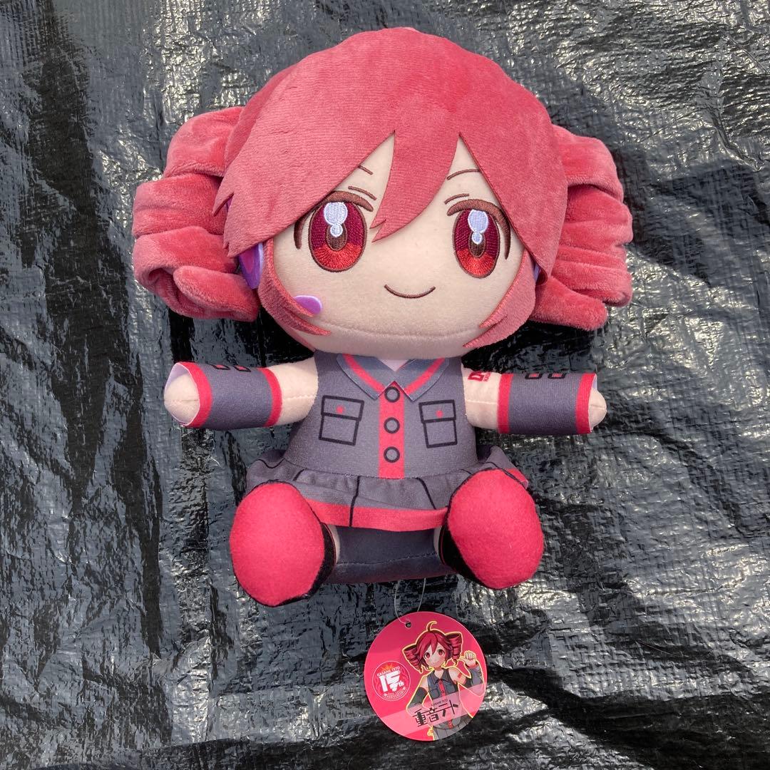 新品　タグ付き　重音テト　おすわりBIGぬいぐるみ　レア ラウンドワン限定