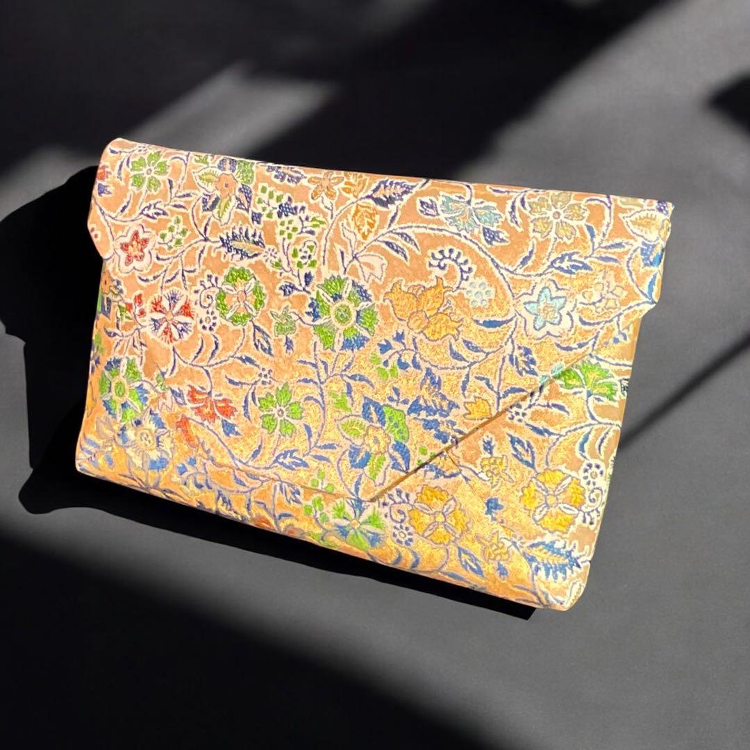 京都発　錦匠　龍村美術織物　/　数奇屋袋　早雲寺文台裂　⭐️【日本製】【新品】⭐️