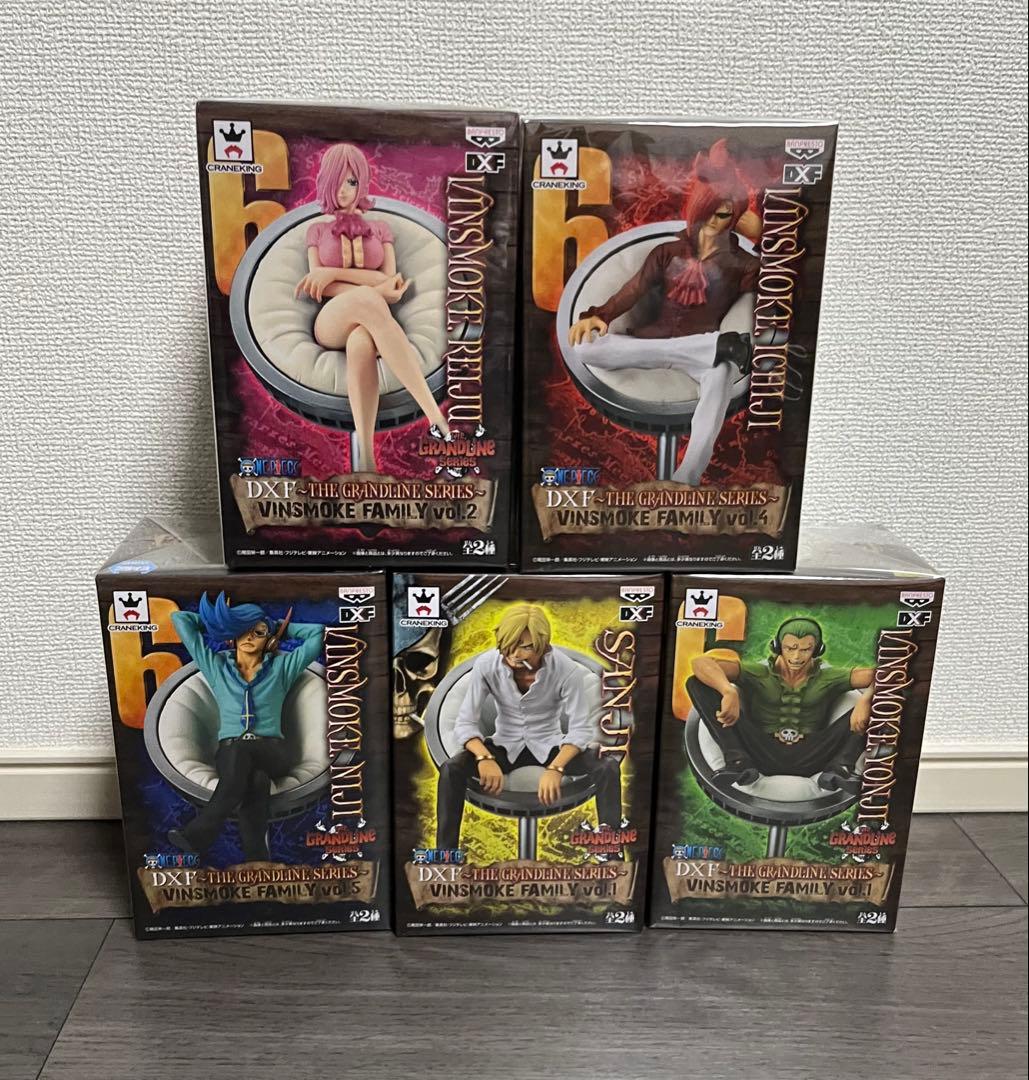 ワンピース　プライズ　DXF フィギュア　5点　ヴィンスモークファミリー