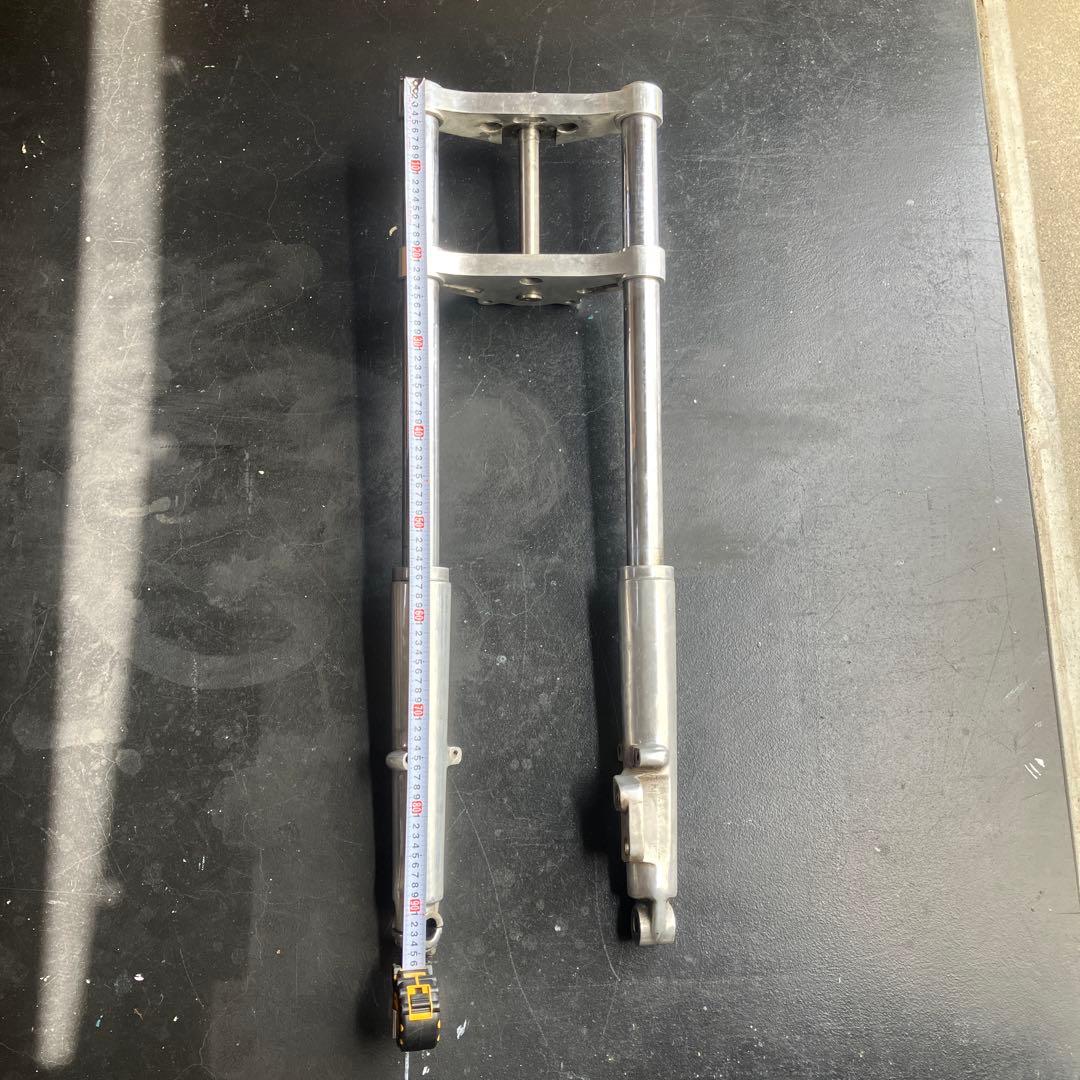 ショベルヘッド41パイ　レイク付きフロントフォーク