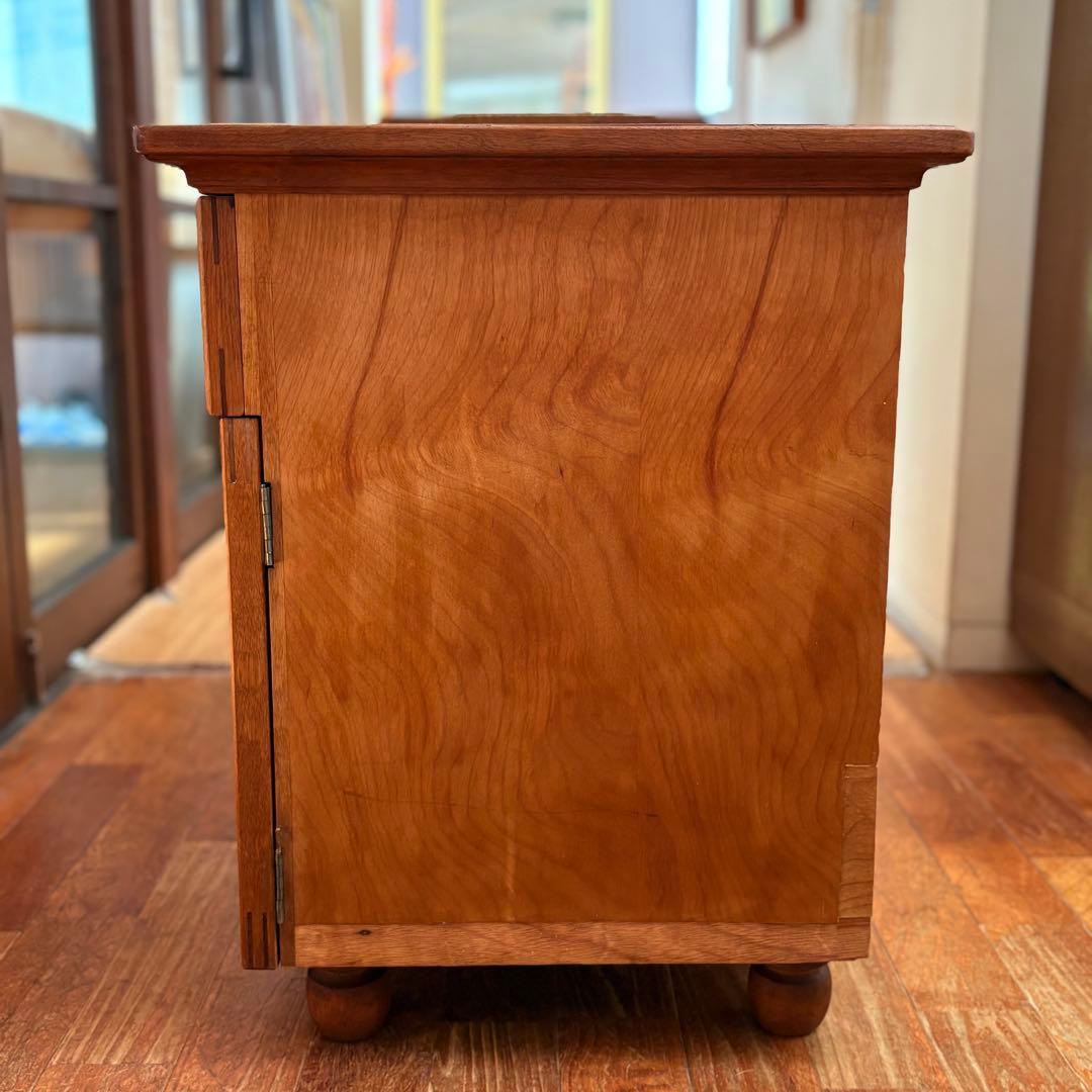 【ヴィンテージ収納棚】北欧 木製キャビネット 特注品 サイドボード アンティーク