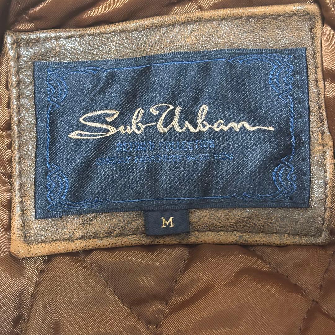 【かみさん】SubUrban A-2フライトジャケット　ブラウン　M