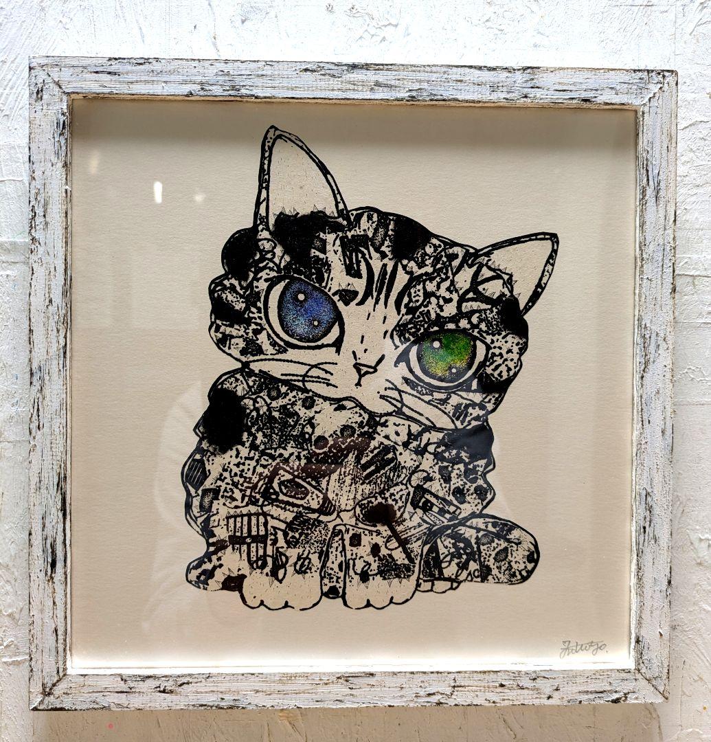 リクエスト❗️　きらめきニャンコ　「瞳はオッドアイ」