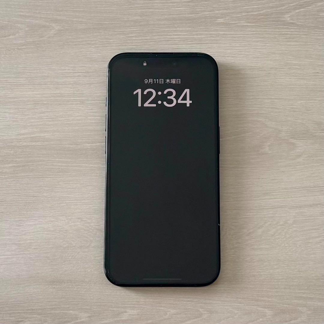 【本体＆箱】Apple iPhone 15 Pro ディープブルー 128GB