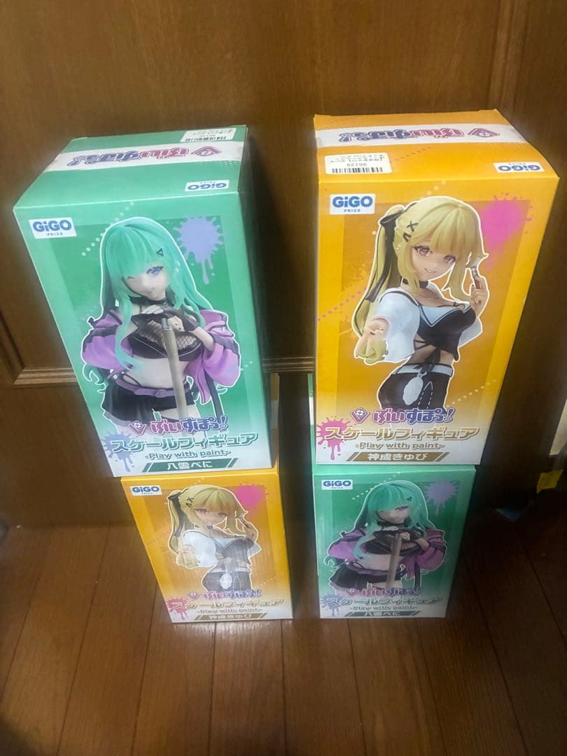 GiGO限定　ぶいすぽっ！スケールフィギュア　　神成きゅぴ 八雲べに　二セット