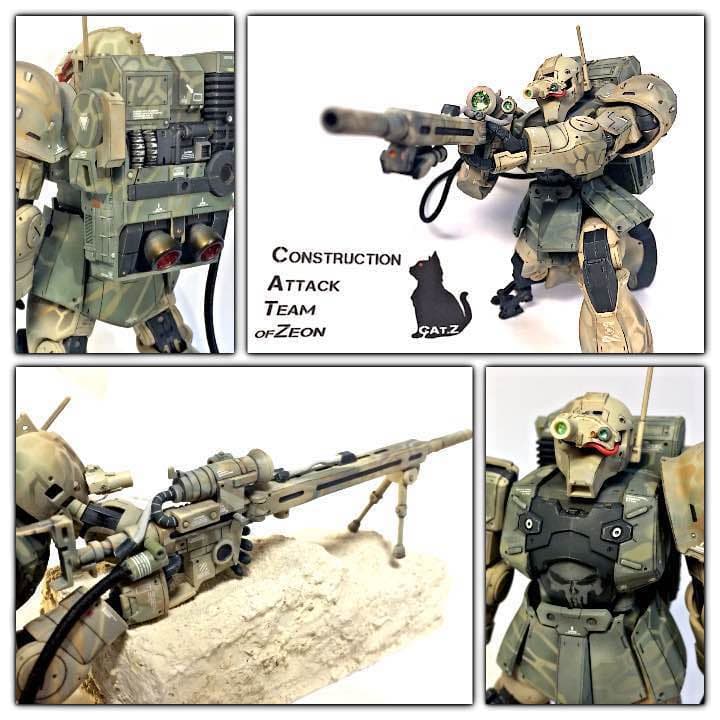 【確認用】HGUC MS-05SC ザクⅠスナイパーカスタム