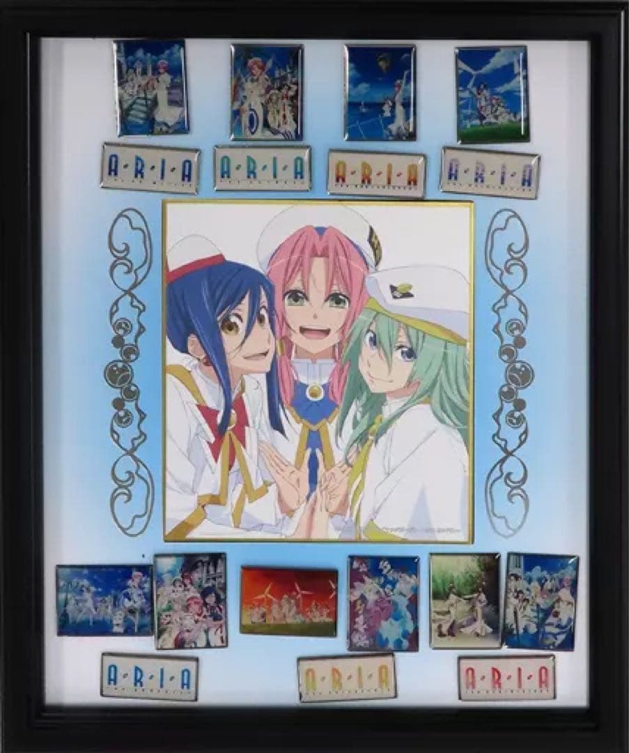 歴代ロゴ＆ビジュアルピンバッジセット 「ARIA The BENEDIZIONE